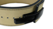 Cream 10mm Lever Lifting Belt